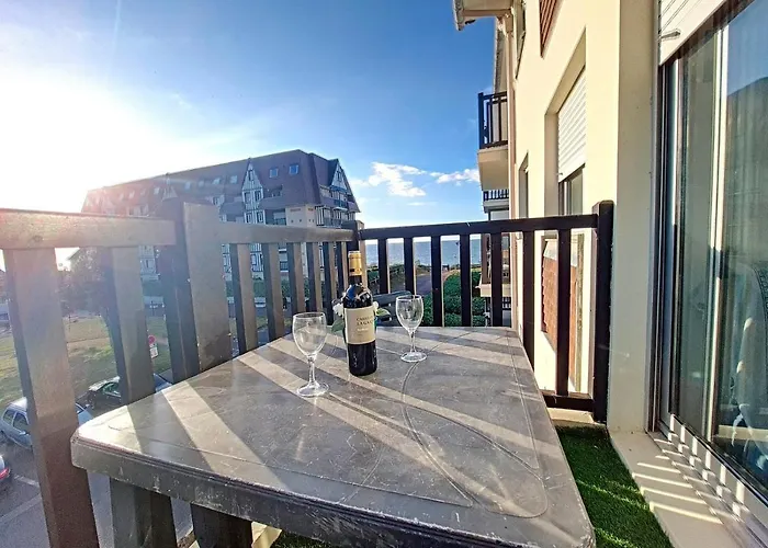 3 Pieces, Vue Sur Piscine Tennis Proche Thalasso Cabourg